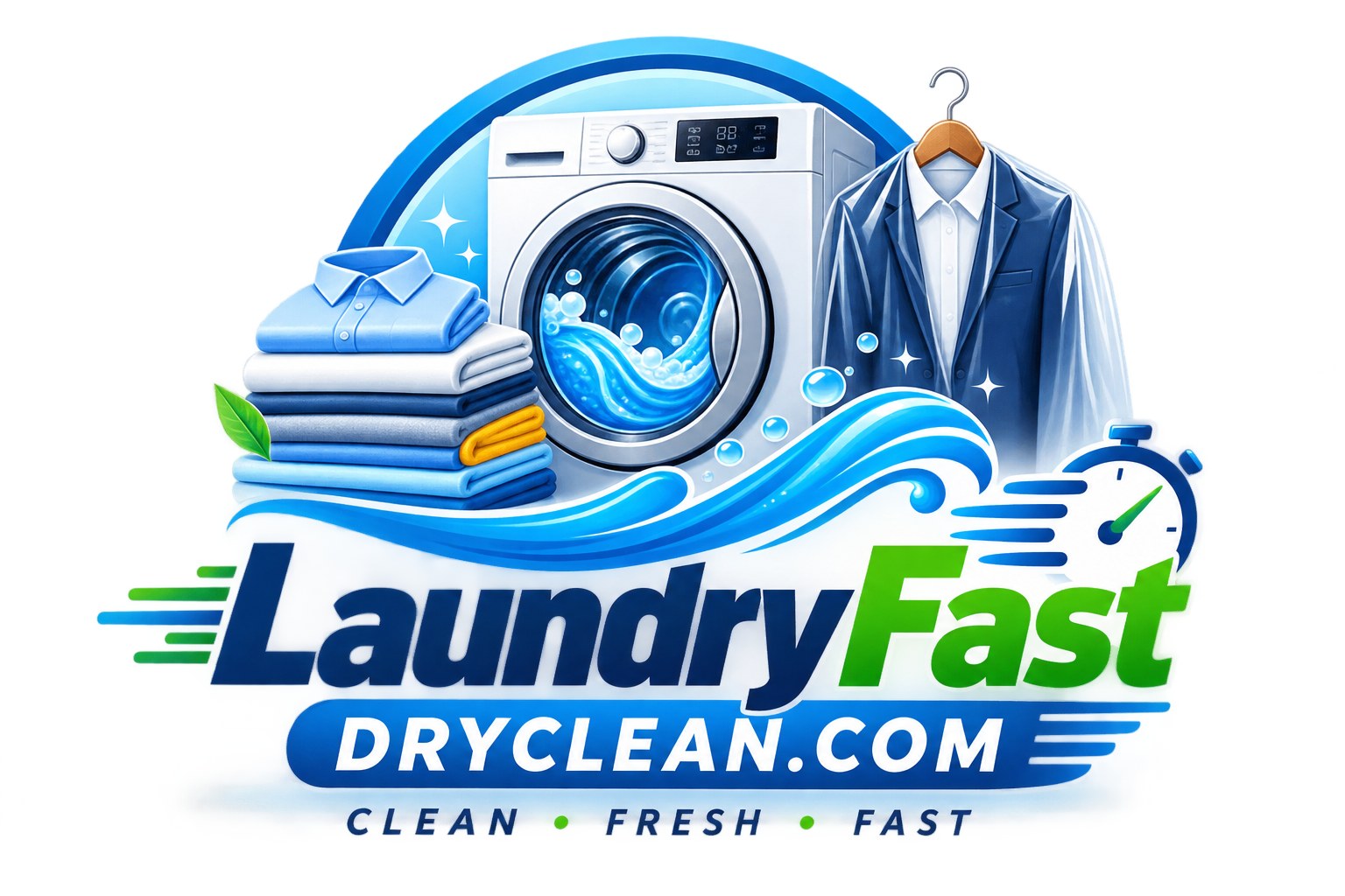 LaundryFast DryClean.com logo